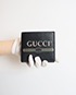 Gucci Logo Bifold Wallet, &pound;120, Accessories, Black, Leather, Front view